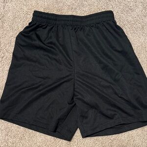 Black Men's Athletic Shorts